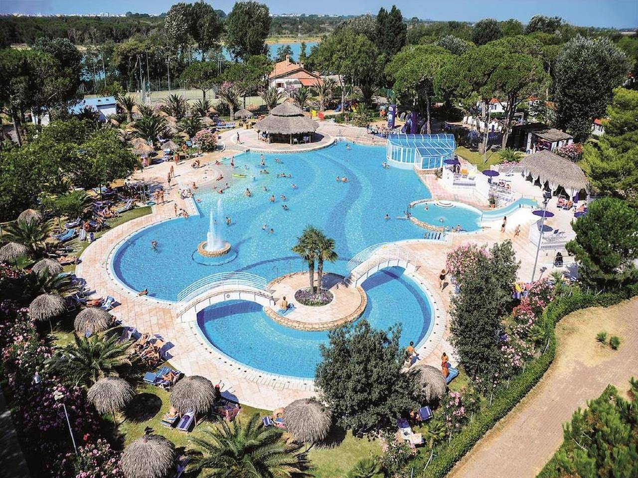 Feriendorf Pino Mare Mobilehome Acquamarina 54 für 6 Personen in Lignano Riviera, Lignano Sabbiadoro