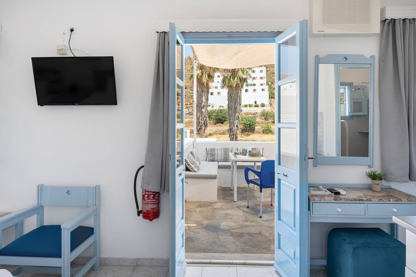 Apartment In A Hotel "Pico Bello Patmos 30" with Sea View, Private Terrace & Wi-Fi in Dodecanese