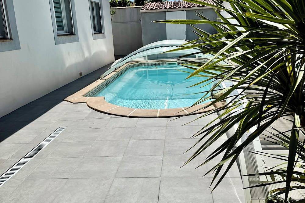 Villa Zen, Secured swimming pool, Bali style garden, near Canal du Midi, 6 pers in Colombiers, Mittelmeerküste (Frankreich)