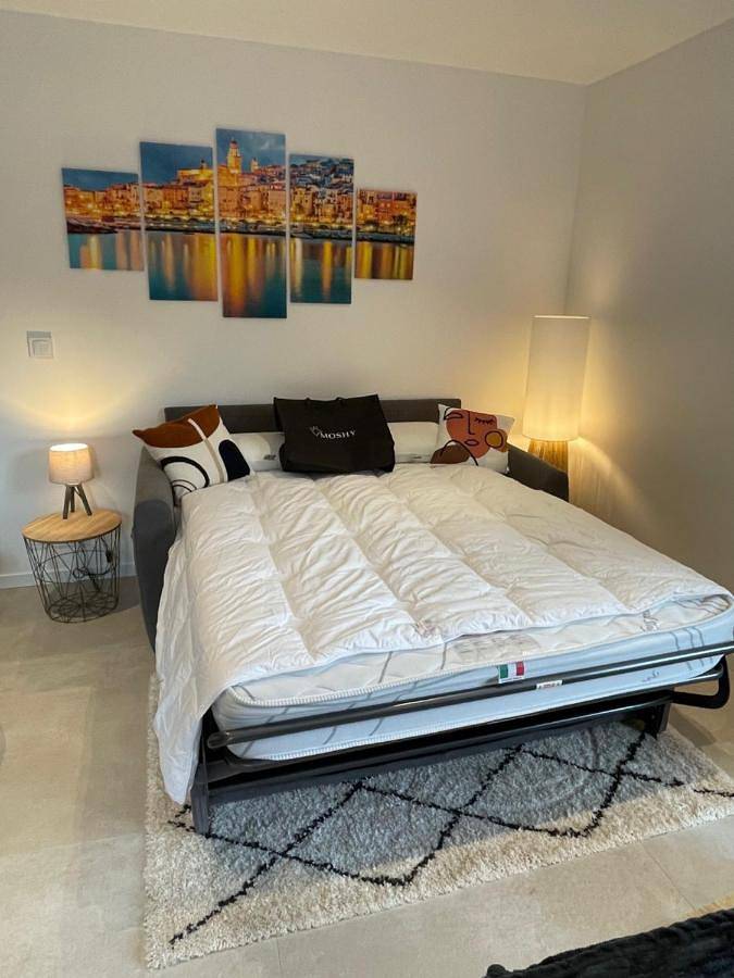 Studio Shangri-La - calme - confort - vue mer - Pkg - Wifi in Menton, Côte méditerranéenne (France)