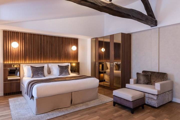 Hôtel pour 6 personnes, avec jardin et terrasse, animaux acceptés