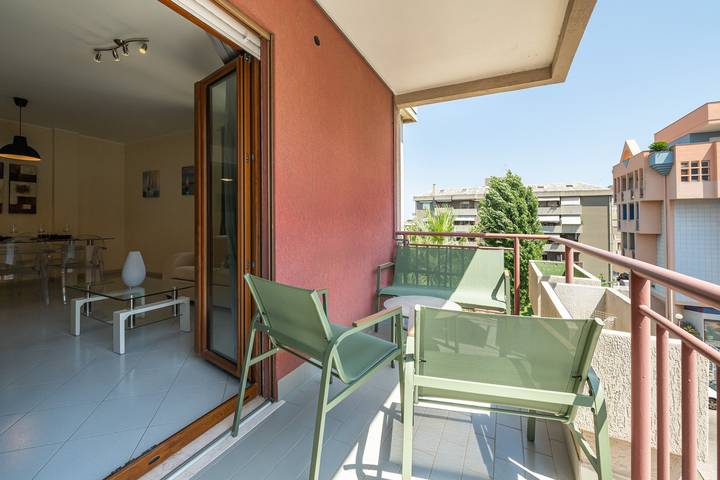 Ferienhaus für 5 Personen, mit Balkon