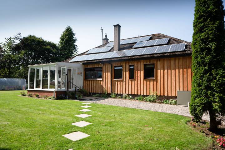 Cottage for 8 people, with garden, with pets in Scotland