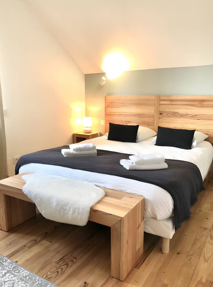 Maison de vacances pour 12 personnes, avec jardin, animaux acceptés