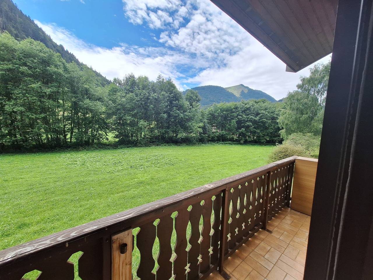 Ganze Wohnung, Appartement „Duplex Vue Montagne“ mit Bergblick, Balkon und Wlan in Abondance, Les Portes du Soleil