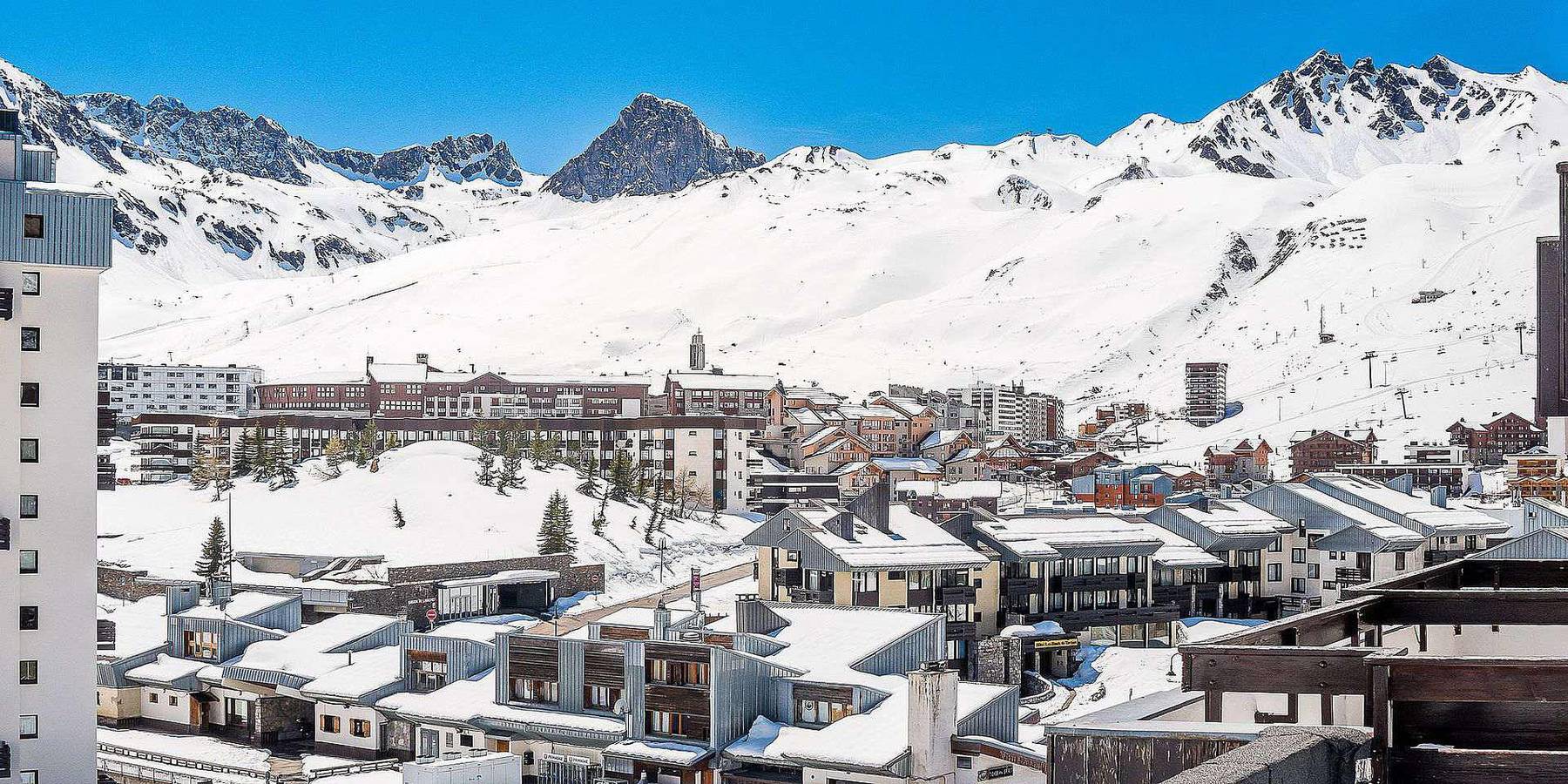 Studio entier, Résidence Home Club 2 - Studio coin montagne 4 personnes (145Cl) in Tignes, Parc National de la Vanoise