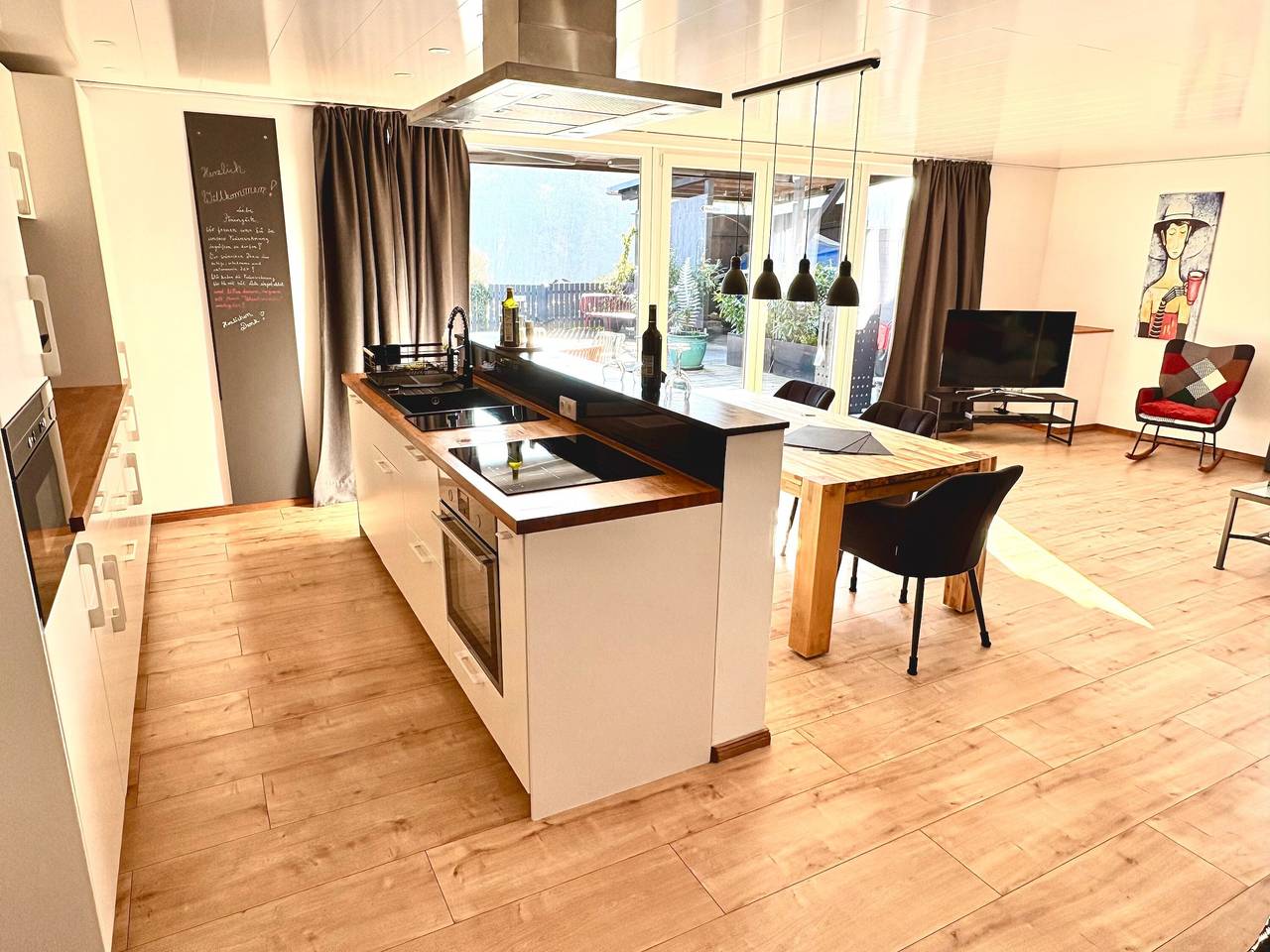 Ganze Wohnung, "Ferienwohnung Ricke" mit privater Terrasse und Wlan in Krombach, Spessart-Mainland