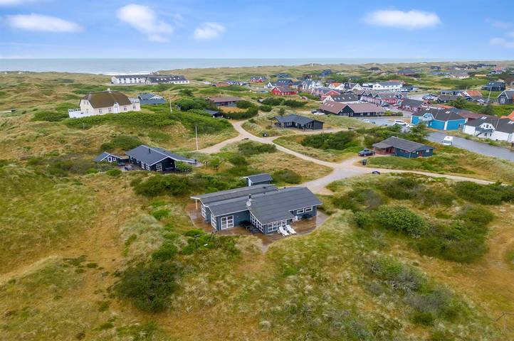 Feriehus for 8 personer, med jacuzzi og terrasse samt sauna - 1