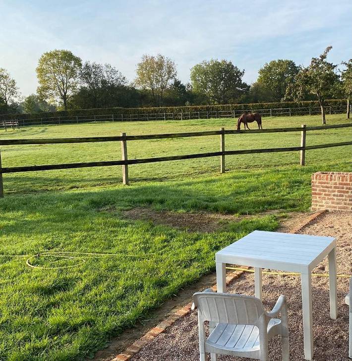 Gîte pour 5 personnes, avec jardin et vue, animaux acceptés à Manerbe - 2