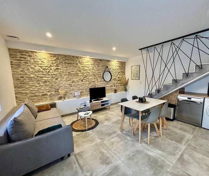 Appartement de vacances pour 6 personnes, avec terrasse, animaux acceptés