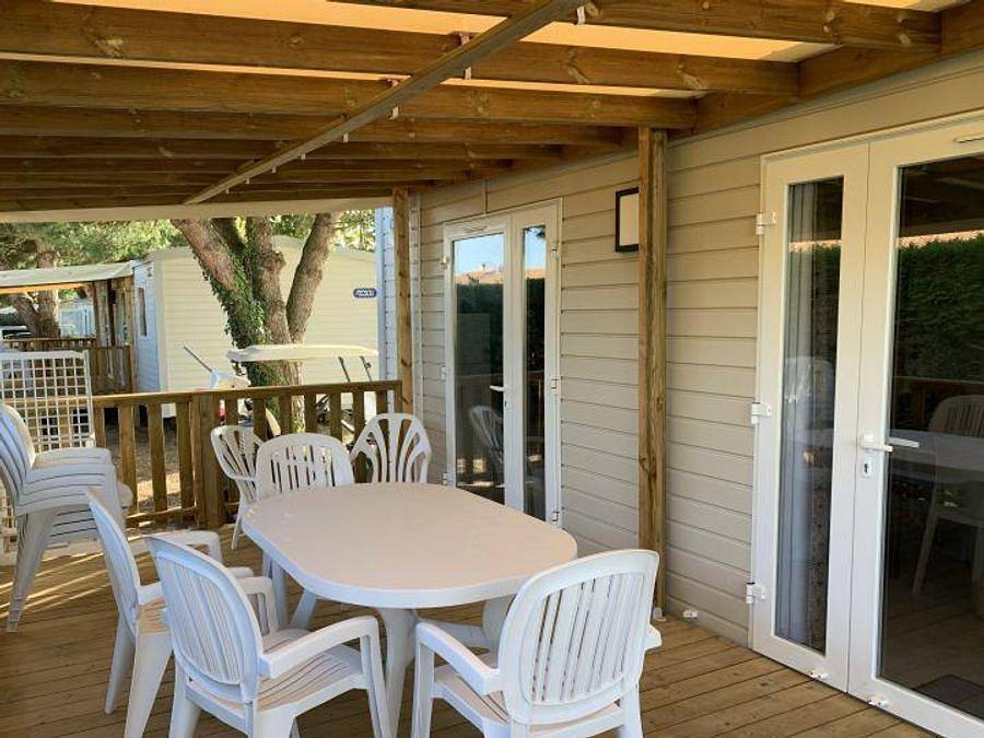 Camping Océano d'or - Mobilhome 6 personas - Baltic 3 dormitorios in Jard-sur-Mer, Vandea