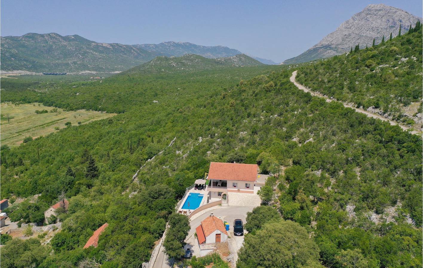 Ferienhaus für 10 Personen mit Terrasse in Makarska Riviera