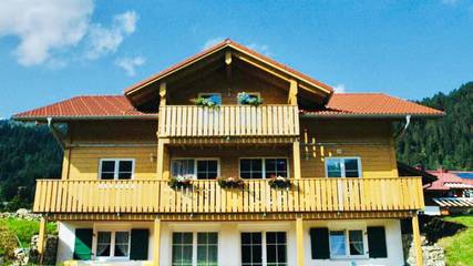 Gîte pour 4 personnes, avec jardin à Balderschwang