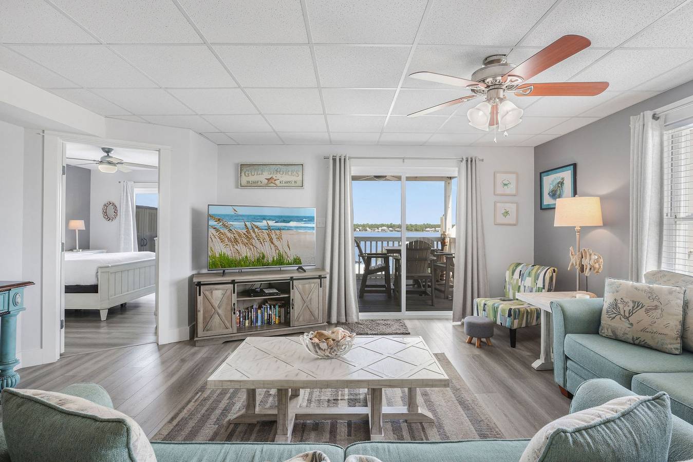Entire apartment, Lagoon Landing 207- Best of beach lagoon in Gulf Shores, Mobile Bay