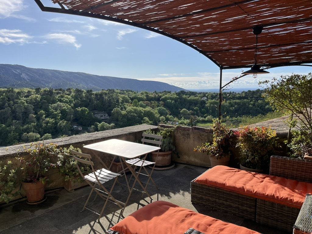 Maison perchée avec vue sur le Luberon à Ménerbes in Ménerbes, Parc naturel régional du Luberon