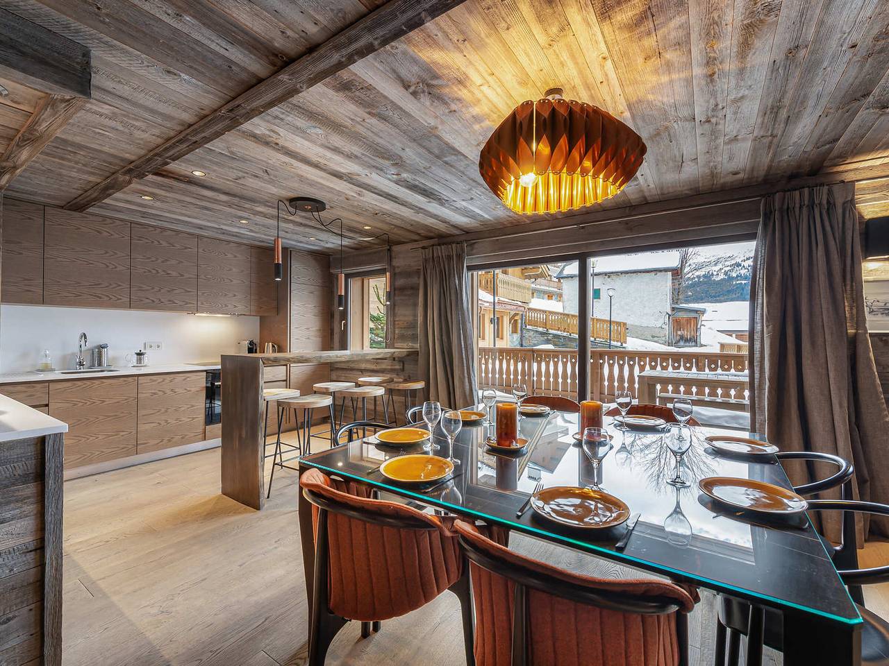 Ganze Wohnung, Geräumige und Moderne Wohnung - Ski-in/Ski-out - 8 Personen - Méribel Village in Meribel Village, Courchevel