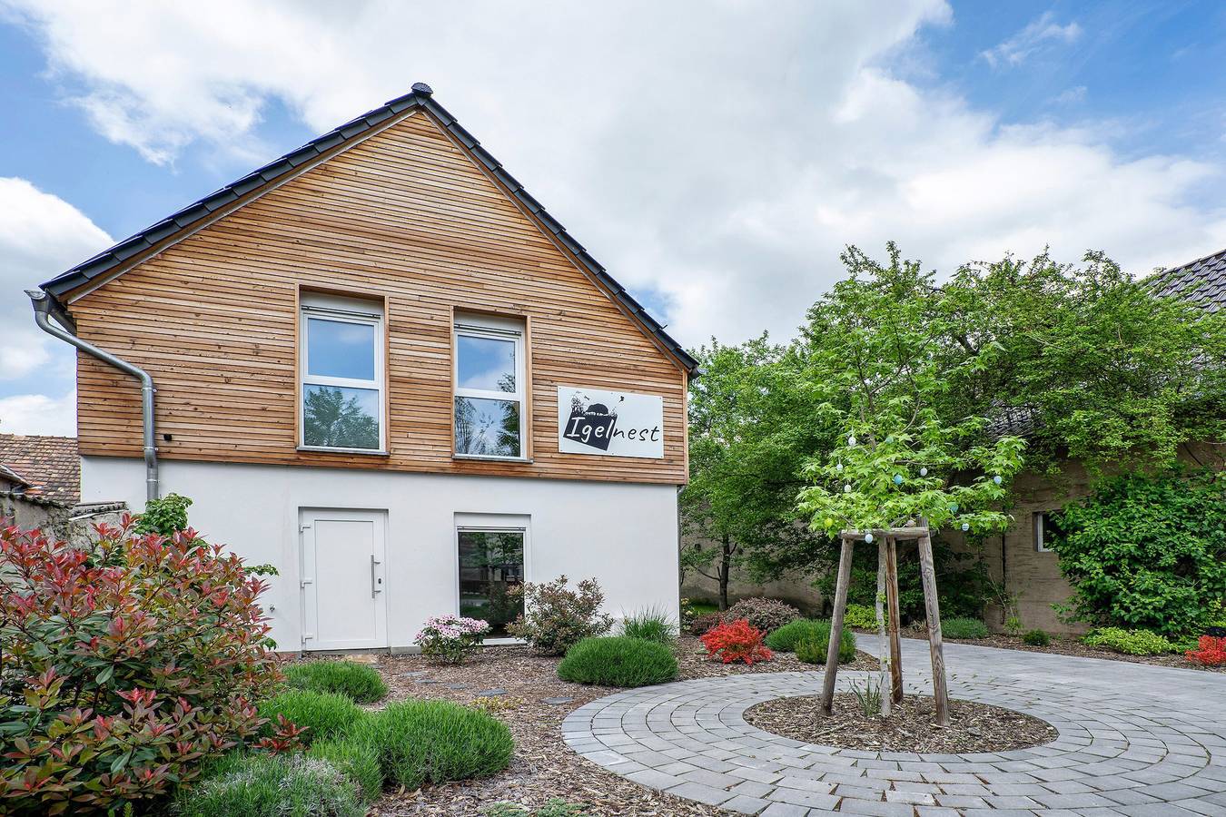 Appartement entier, Appartement 'Heuboden' avec Wi-Fi in Großthiemig, Naturpark niederlausitzer heidelandschaft (Brandenburg)