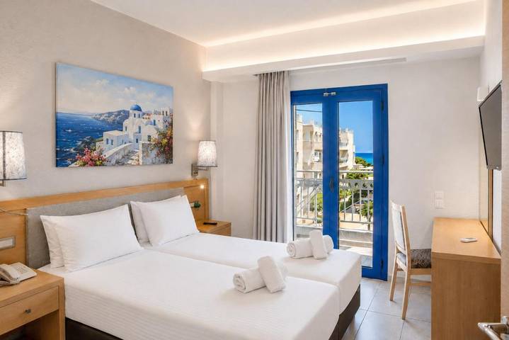 Appart’hôtel pour 2 personnes, avec Balcon et Terrasse ainsi que Jardin et Piscine