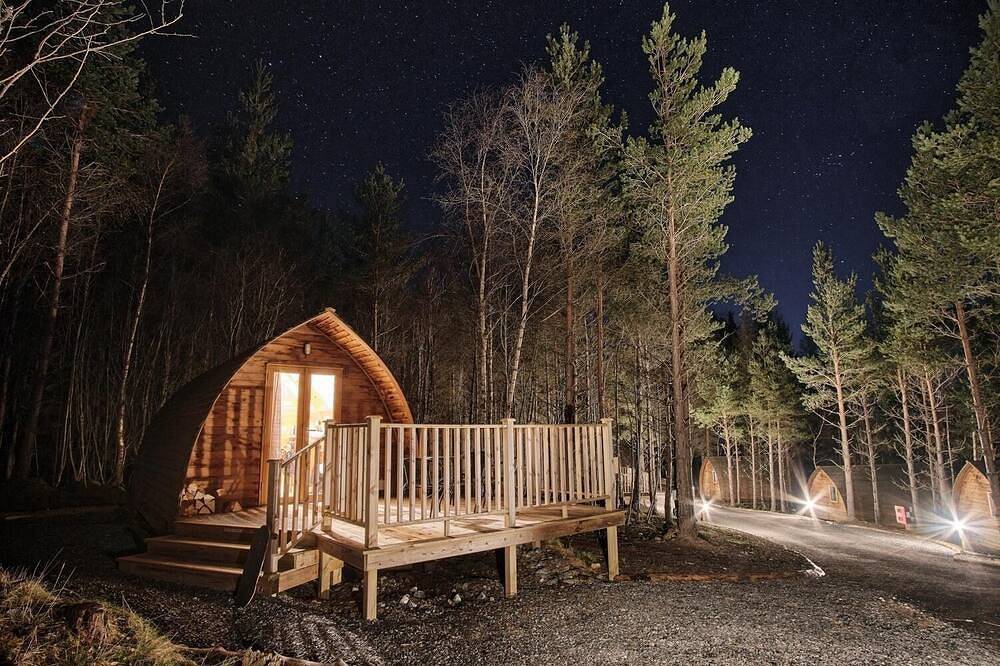 Woodland Escape in a Cosy Glamping Cabin in Lecht, Moray