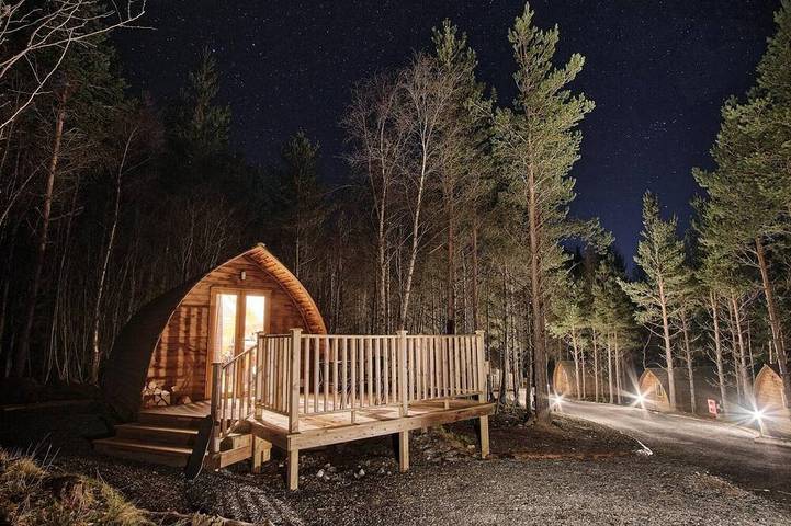 Glamping for 4 people in Moray