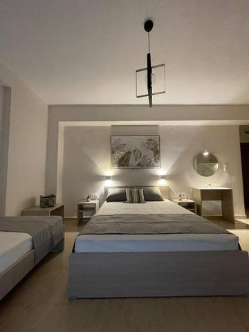 Location de vacances pour 3 personnes, avec jardin et vue dans Stavros