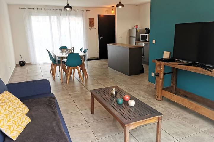 Maison de vacances pour 5 personnes, avec jardin