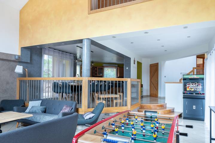 Location de vacances pour 14 personnes, avec sauna et jacuzzi ainsi que jardin et balcon à Cornimont - 3