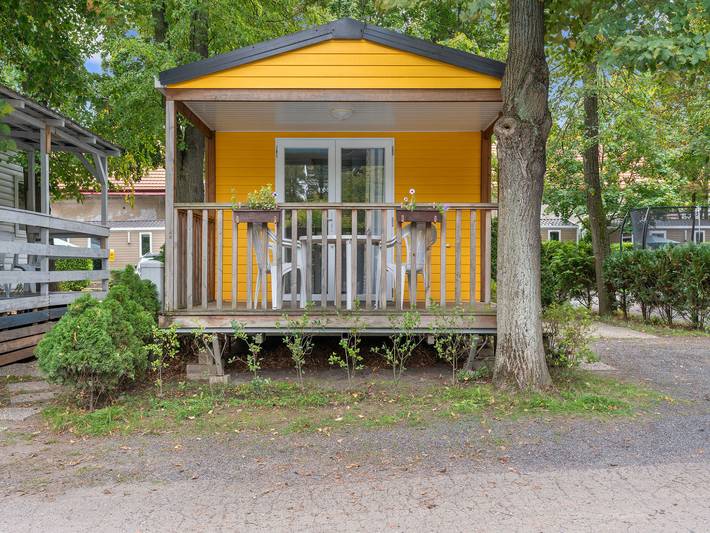 Maison de vacances pour 4 personnes, avec bassin pour enfant ainsi que terrasse et jardin à Prague
