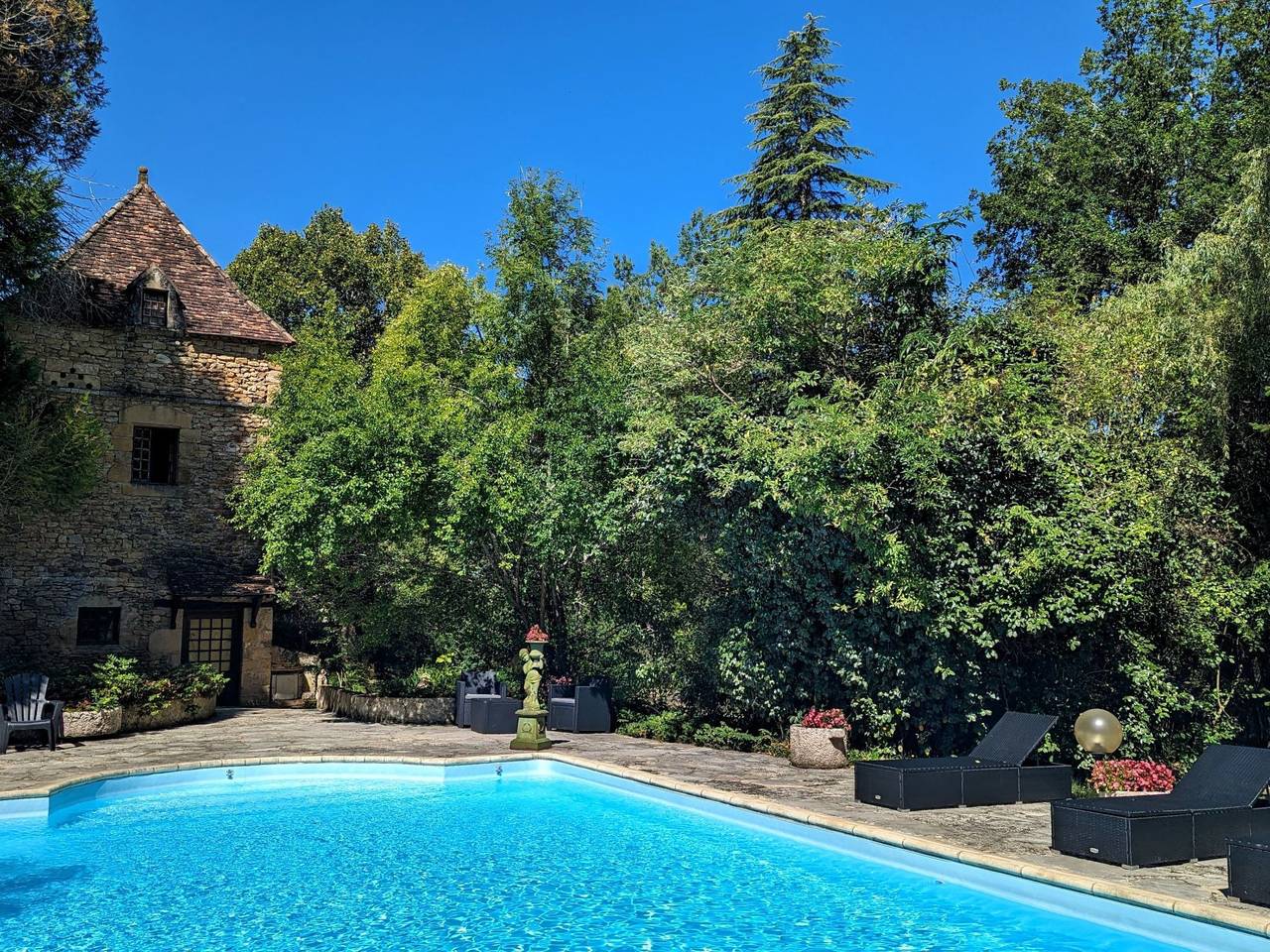 In Périgord Noir Dordogne in der Nähe von Limeuil in Urval, Périgord Pourpre