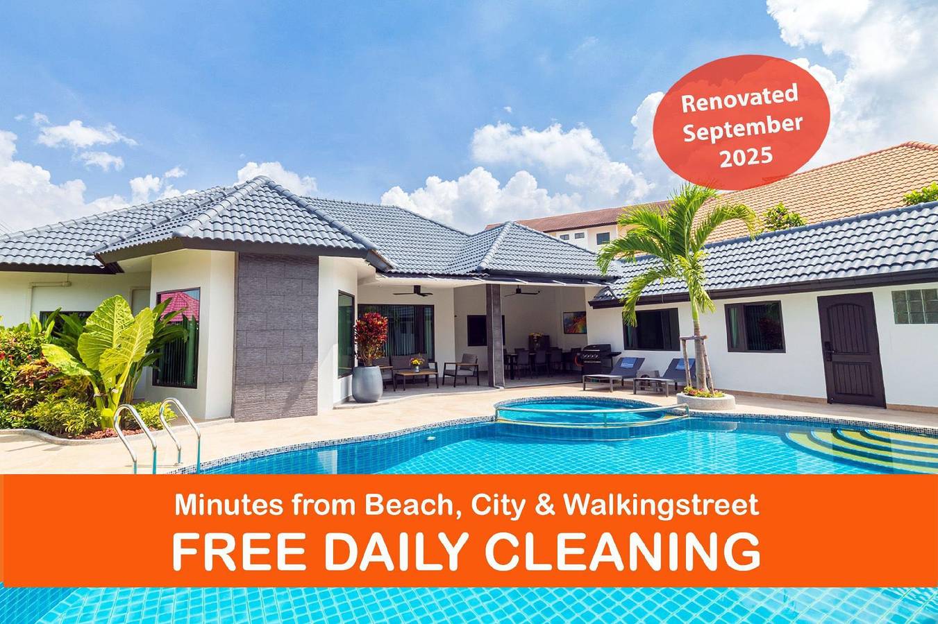 Villa Pattaya Hill minutes from beach and city in Pattaya, Chon Buri Province