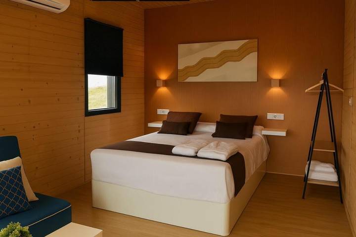 Camping für 3 Personen, mit Garten und Ausblick, mit Haustier in Galicien - 4