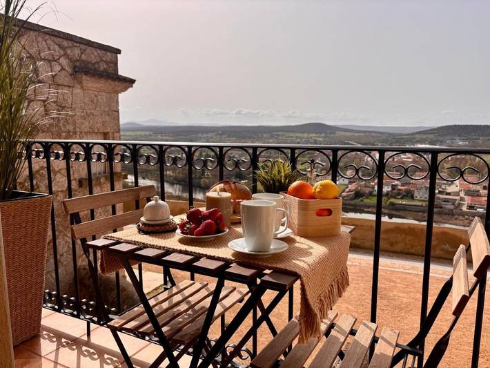 Gîte pour 2 personnes, avec vue et balcon à Ciudad Rodrigo