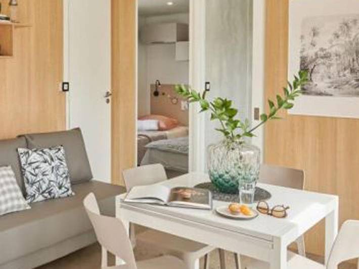 Camping Tikayan Les Palmiers  - Mobilheim 6 personen - Arizona Komfort in Hyeres, Parc national Port-Cros