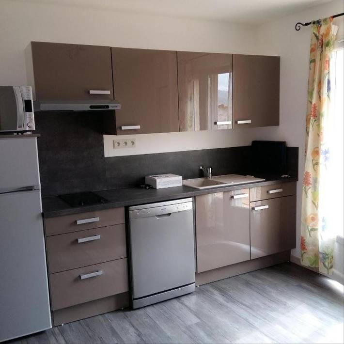 Gîte pour 4 personnes, avec Jacuzzi et Terrasse ainsi que Jardin et Vue à Curbans