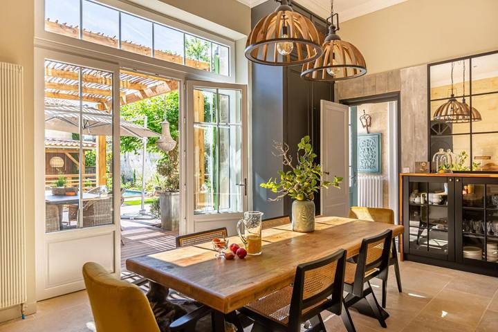 Maison d’hôte pour 2 personnes, avec balcon et jardin ainsi que piscine et sauna à Libourne - 3