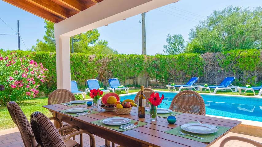 Finca für 9 Personen, mit Garten und Pool in Cala d'Or - 4