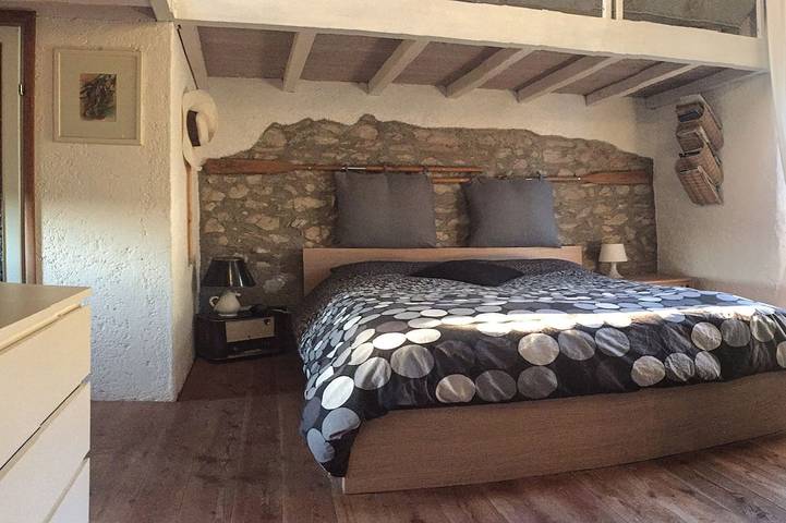 Casa Gaino: Rustico in der Altstadt, mit wunderschönem Gardaseeblick in Toscolano-Maderno, Gardasee-Berge