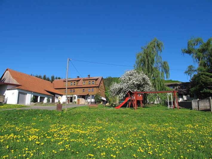 Bauernhaus für 3 Personen, mit Garten an der Rhön