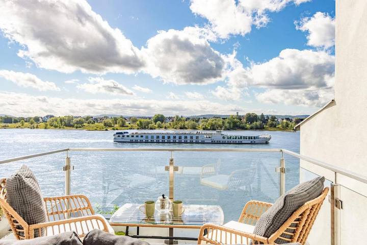 Ferienwohnung für 4 Personen, mit Balkon und Ausblick