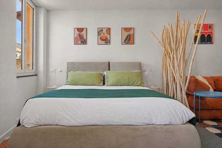 Hel studio-lejlighed, Studio 'In Caruggio' with Wi-Fi and Air Conditioning in Chiavari, Riviera di Levante