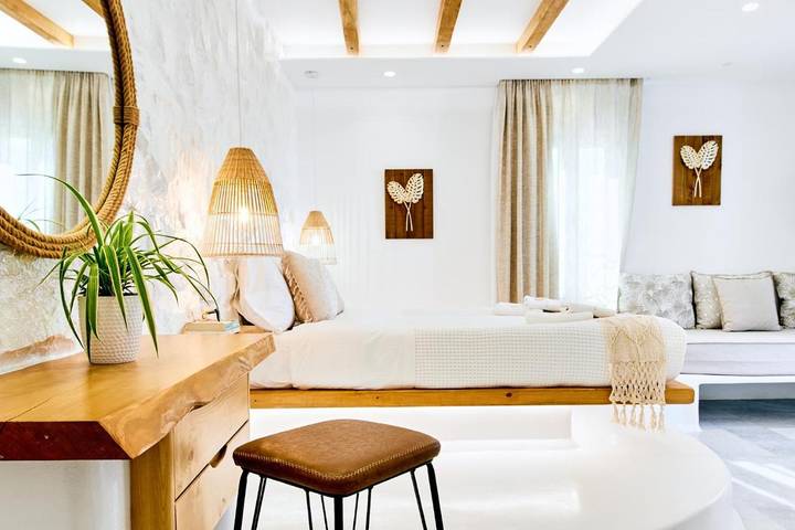 Maison d’hôte pour 3 personnes, avec sauna ainsi que jardin et jacuzzi dans Naxos - 2