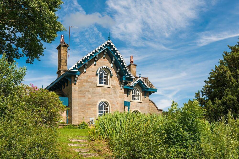 Swiss Cottage Chatsworth Estate in Chatsworth, Derbyshire