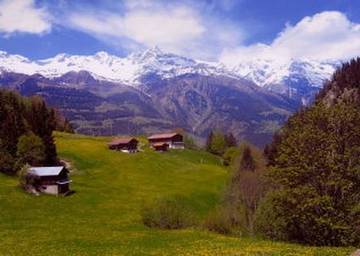 Ferienhaus für 7 Personen, mit Garten in Graubünden