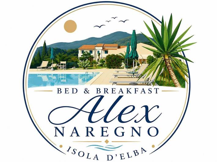 B&B für 2 Personen, mit Balkon und Terrasse sowie Garten und Pool auf Elba