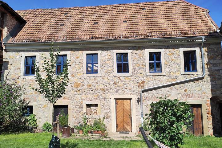 Ganze Wohnung, Naturnahe, familienfreundliche Ferienwohnung in der Daubnitzer Mühle in Lommatzsch, Sächsisches Elbland