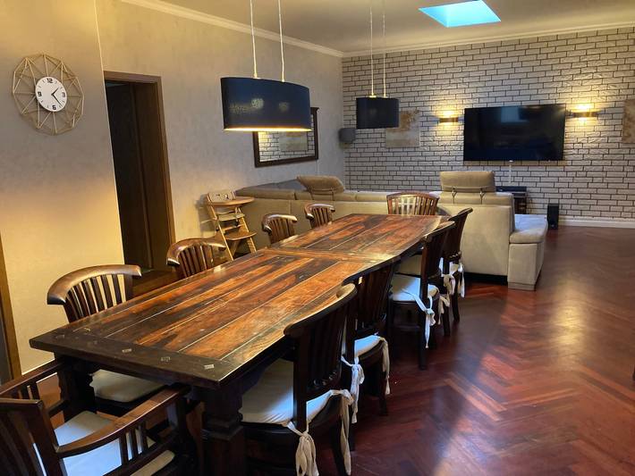 Ferienhaus für 12 Personen, mit Sauna und Garten in Waren (Müritz)