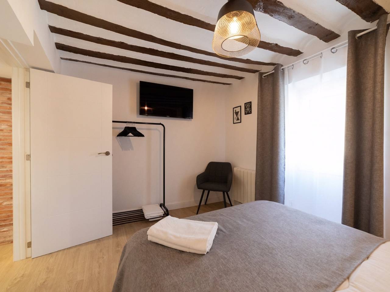Ganze Wohnung, Zentrales Apartment in der Nähe Lokaler Küche - Inklusive Wifi in Logroño, La Rioja Provinz