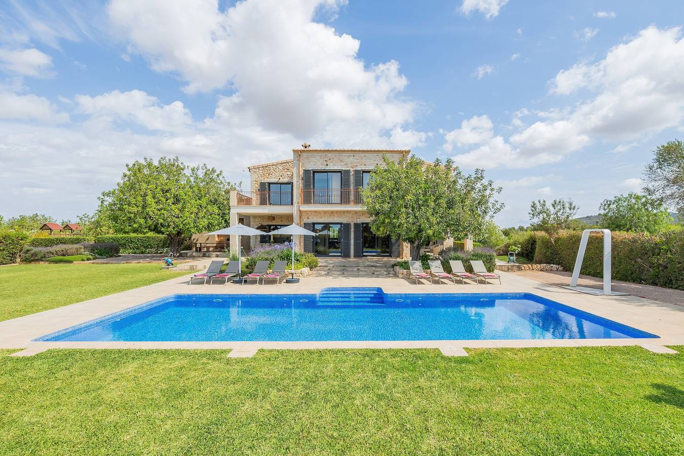 Villa 'Viduleto' mit Bergblick, privatem Pool und Wlan in Felanitx, Mallorca Süden