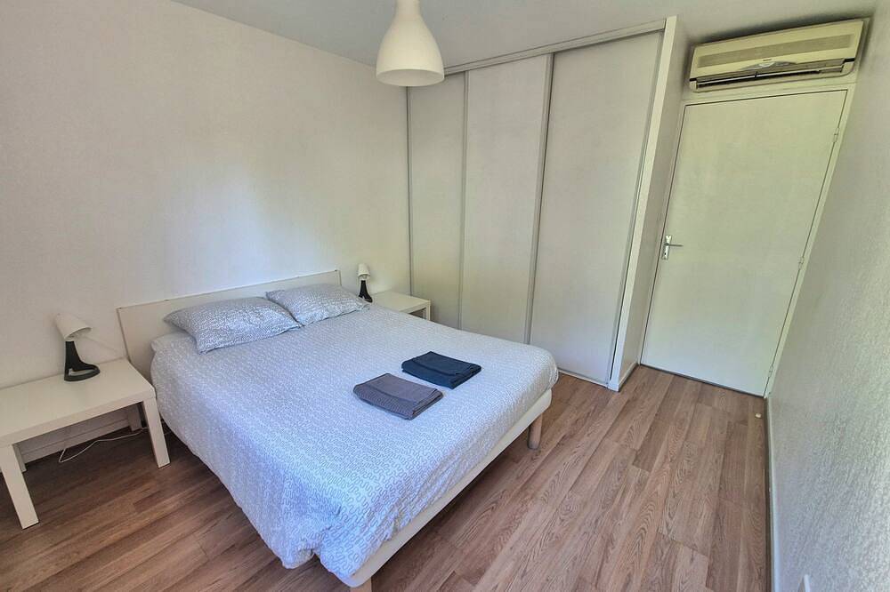 Ganze Wohnung, 3 Zimmer klimatisiert Antigone / Center mit Parkplatz in Antigone (Montpellier), Montpellier