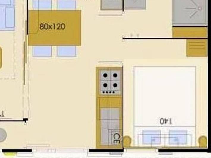 Camping pour 4 personnes, avec bassin pour enfant en Loire-Atlantique - 4